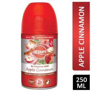 AIRPURE REFILL A/F APPLE CINNAMON 250ml