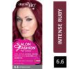DERMA V10 PERMANENT HAIR COLOUR 6.6 INTENSE RUBY