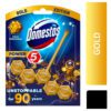 DOMESTOS POWER 5 TOILET BLOCK GOLD EDITION