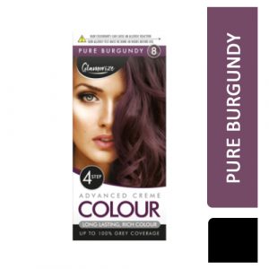 GLAMORIZE PURE BURGUNDY 8 HAIR DYE
