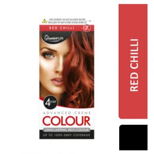 GLAMORIZE RED CHILLI 7  HAIR DYE