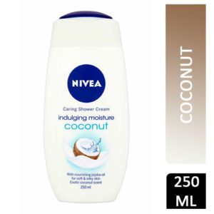 NIVEA WOMENS S/GEL 250ml COCONUT