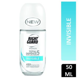 RIGHT GUARD WOM TD5 50ML ROLL ON INVISIBLE