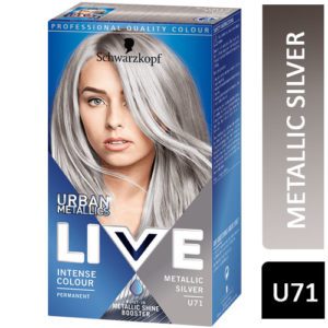 LIVE COLOUR U71 METALLIC SILVER URBAN METALLICS 12087