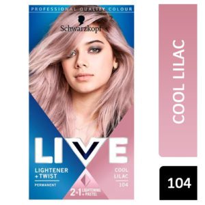 LIVE COLOUR 104  LIGHTENER & TWIST COOL LILAC