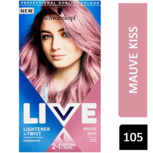 LIVE COLOUR 105 LIGHTENER & TWIST MAUVE KISS  11219