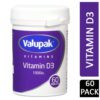 VALUPAK VITAMIN D3 1000iu 60'S