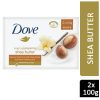 DOVE SOAP 2PK x 100G SHEA BUTTER 1*12*2
