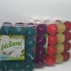 TEALIGHTS SCENTED & COLOURED ASST 12 TEALIGHTS