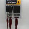 PAINT BRUSH SET 5 PACK BLOC