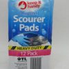 SOAP FILLED SCOURER PADS 12PK KEEP IT HANDY
