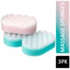 SPONGE CORAL BATH  3PK