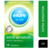 CONDOMS EXURE EXTRA SENSATION 14'S