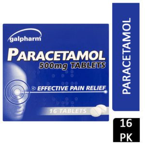 PARACETAMOL TABLETS 16'S GALPHARM (BOXED)
