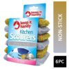 KEEP IT HANDY SCOURER SPONGE FILLED 6'S KITCHEN