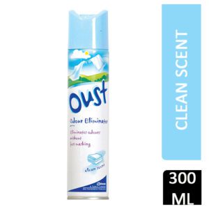 OUST CLEAN SCENT 300ML (BLUE)