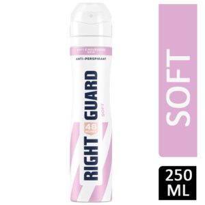 RIGHT GUARD DEO WOMEN TD5 250ML SOFT