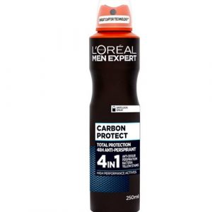 LOREAL MEN EXP DEO 250ML CARBON PROTECT NEW