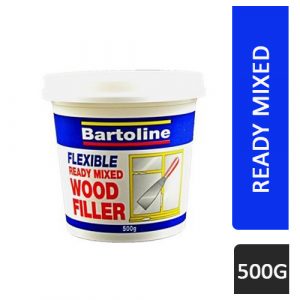 BARTOLINE WOOD FILLER WHITE 500GM  TUB