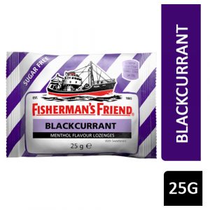 FISHERMANS FRIENDS BLACKCURRANT 20'S
