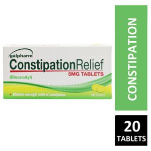 GALPHARM CONSTIPATION RELIEF TABLETS 20'S