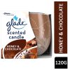 GLADE CANDLE HONEY & CHOCOLATE 120G