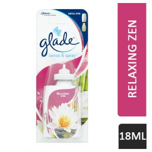 GLADE SENSE & SPRAY RELAX ZEN REFILL 18ML