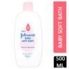 JOHNSONS BABY SOFT BATH 500ML