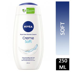 NIVEA WOMENS S/GEL 250ml SOFT & ALMOND OIL