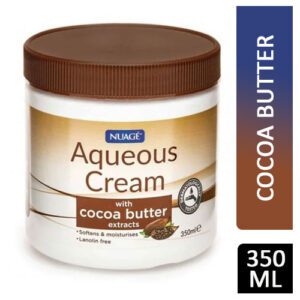 NUAGE AQUEOUS CREAM WITH COCOA BUTTER 350ML NUA1062