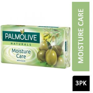 PALMOLIVE SOAP 90G 3PK NATURALS WITH OLIVE