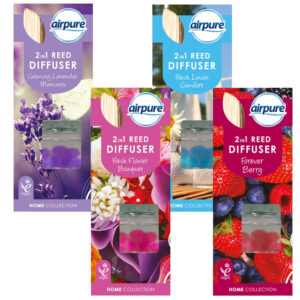 AIRPURE REED BEAD DIFFUSER 2 IN 1 ASS 30ml RBD30