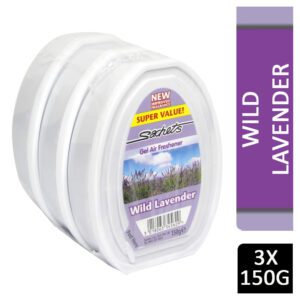 SACHETS 3 PK GEL AIR FRESHNER WILD LAVENDER 150G