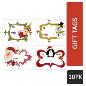 XMAS GIFT TAGS 10S