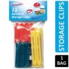 SEALAPACK STORAGE CLIPS 12's ASST SAP1082