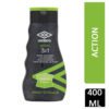 UMBRO MENS BODYWASH 3 IN 1 ACTION 400ml SPECIAL EDITION
