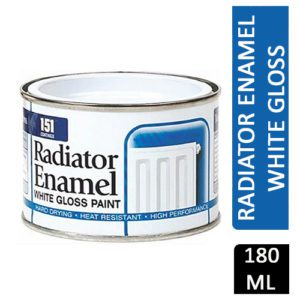 151 RADIATOR ENAMEL WHITE GLOSS 180ML