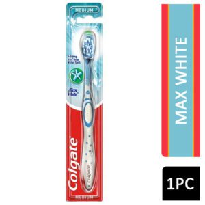 COLGATE T/BRUSH MAX WHITE MED