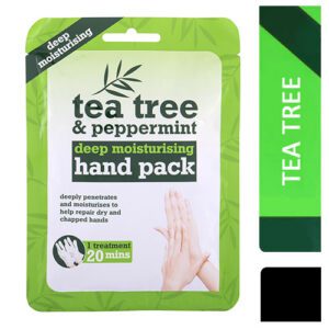 TEA TREE & PEPPERMINT DEEP MOIST HAND PACK 1 TREATMENT 1*24