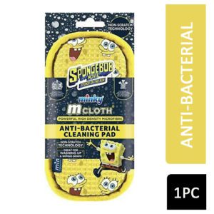 MINKY M CLOTH ANTI-BAC PAD SPONGEBOB