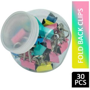 FOLD BACK CLIPS TUB 30PK