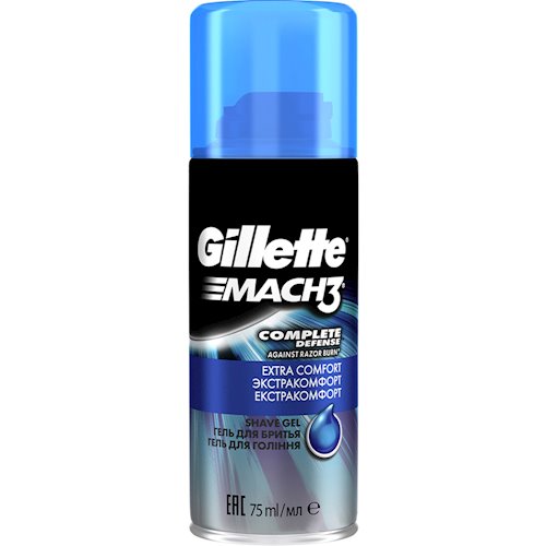 GILLETTE MACH 3 SHAVING GEL 75ML B&J Supplies