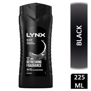 LYNX SHOWER GEL BLACK 225ML