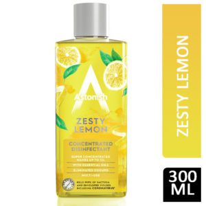 ASTONISH CONC DISINFECTANT ZESTY LEMON 300ML