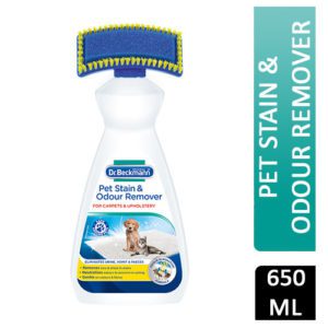 DR BECKMANN PET STAIN REMOVER WITH BRUSH 650ML
