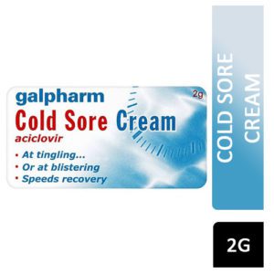 GALPHARM COLD SORE CREAM 2g
