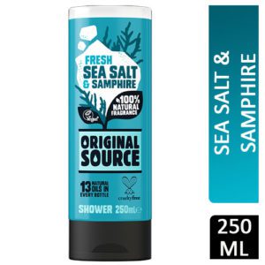 ORIGINAL SOURCE S/GEL SEA SALT & SAMPHIRE 250ml