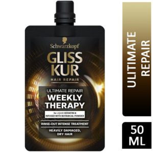 GLISS HAIR REPAIR ULTIMATE REPAIR WEEKLY THERAPY 50ml BLACK