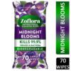 ZOFLORA ANTI BAC WIPES 70's MIDNIGHT BLOOM