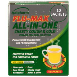 GALPHARM COLD & FLU ALL IN 1 LEMON 10'S